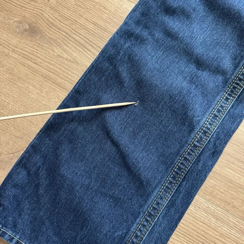Vintage True Religion Section Bobby QT Jeans Size 39x34 Blue Made In USA